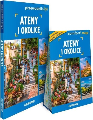 Ateny i okolice light: przewodnik + mapa