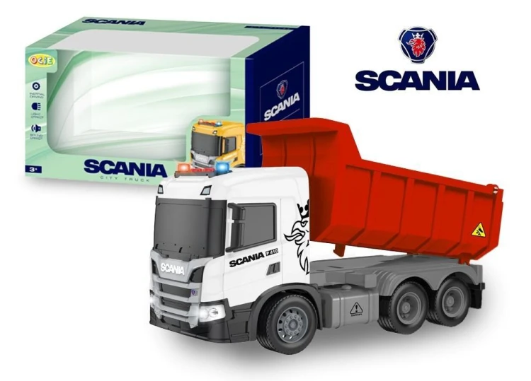 Auto miejskie wywrotka Scania, Artyk