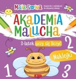 Akademia malucha. 3latek uczy się liczyć
