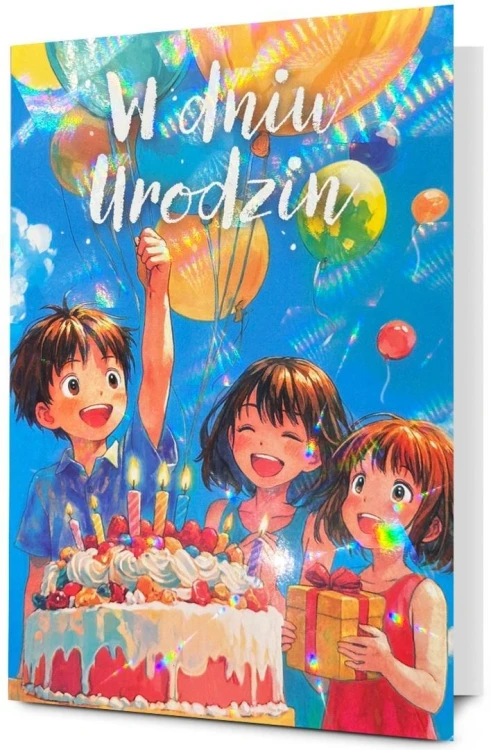 Karnet B6 Urodziny