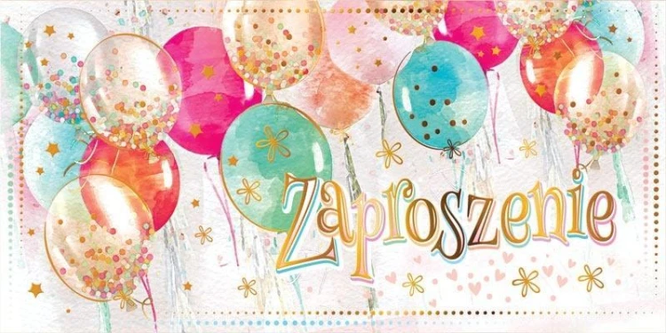 Zaproszenie Uniwersalne Z160 (5szt)