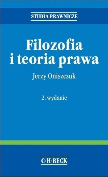 Filozofia i teoria prawa w.2, Jerzy Oniszczuk