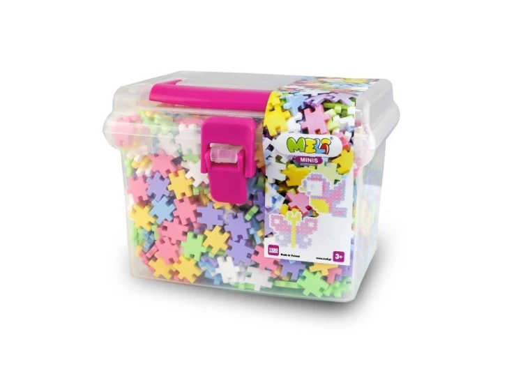 Klocki Meli Minis Pastel Travel Box 1100szt, Meli