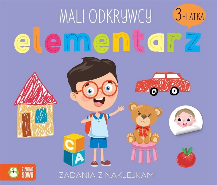 Mali odkrywcy. Elementarz 3-latka, Justyna Tkocz