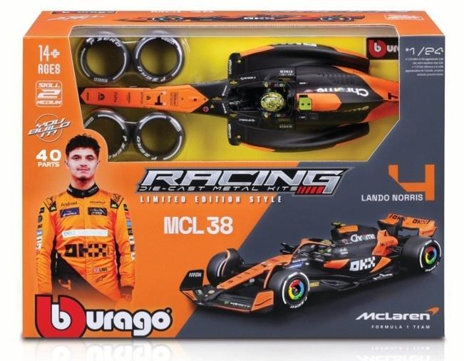 F1 Model Kit - Mclaren Team MCL38 #4 Lando Norris