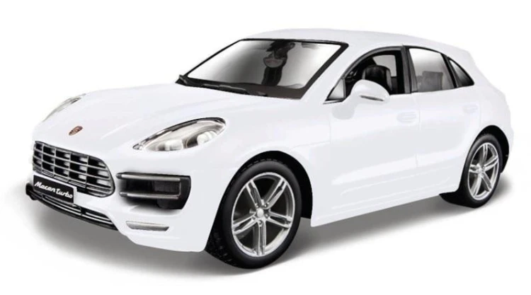 Porsche Macan white 1:24 BBURAGO, BBurago