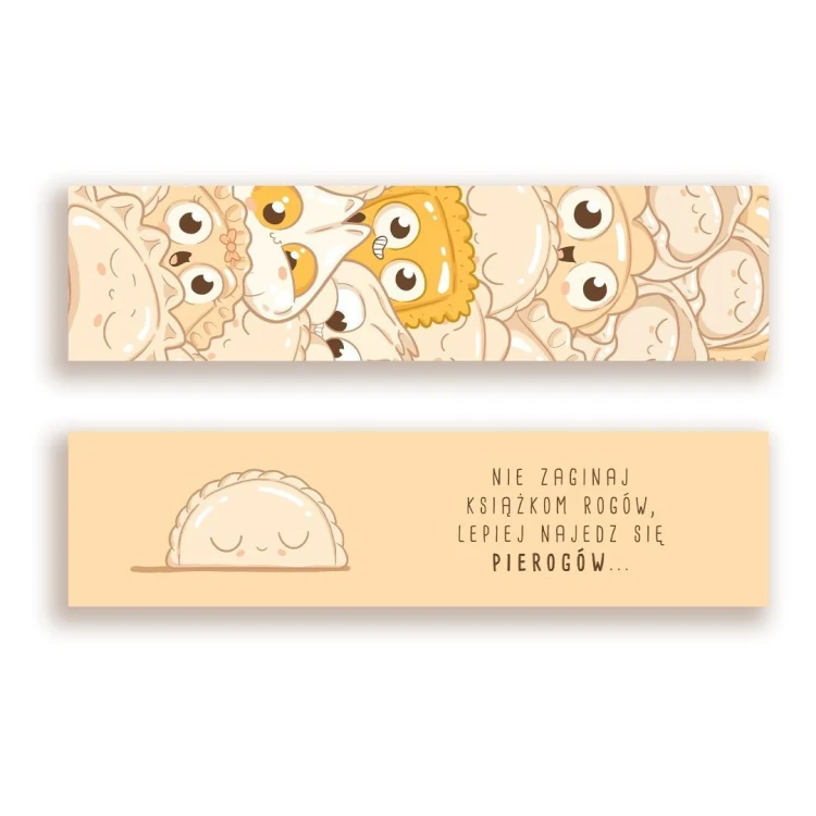 Zakładka kartonowa - Pierogi to życie, Molom
