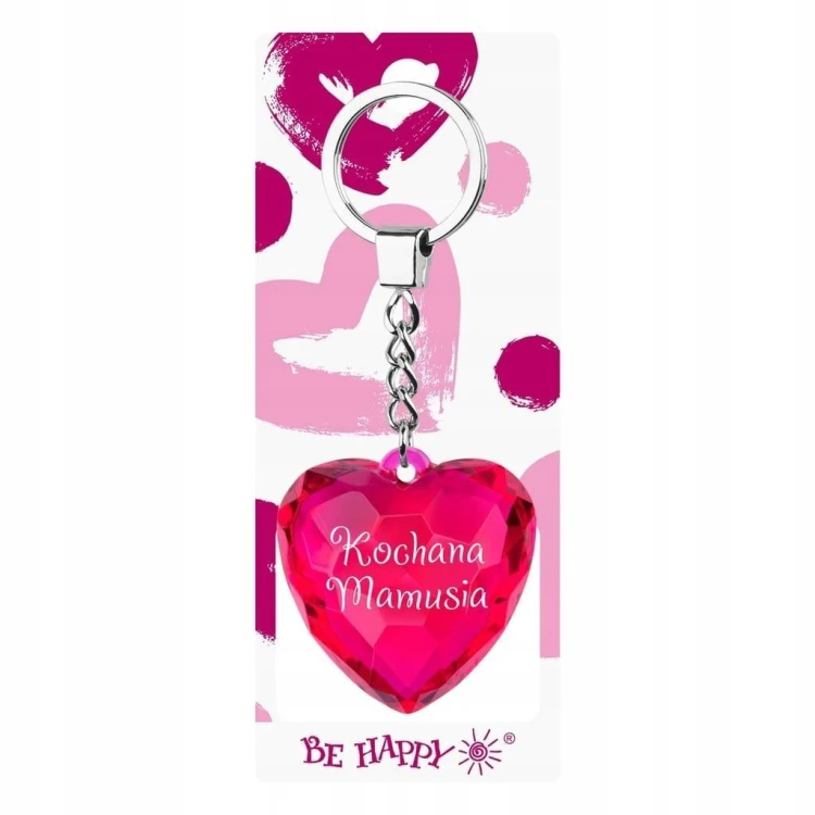 Brelok serce - Kochana Mamusia, Be-Happy Gifts