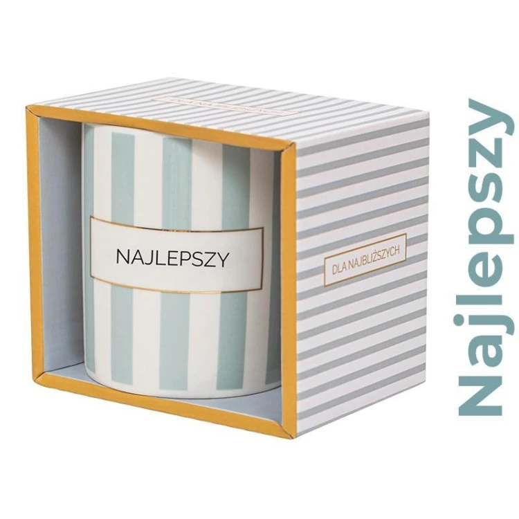 Kubek prezentowy Najlepszy, Be-Happy Gifts