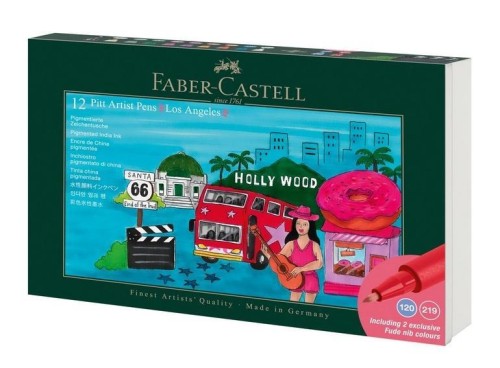 Pisaki artystyczne Los Angeles 12kol FABER CASTELL