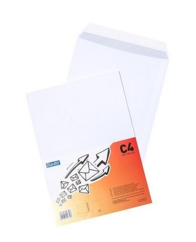 Koperta biała C4 32,4x22,9cm 50szt BANTEX, Bantex