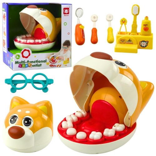 Pies u dentysty. Chory ząbek, Leantoys