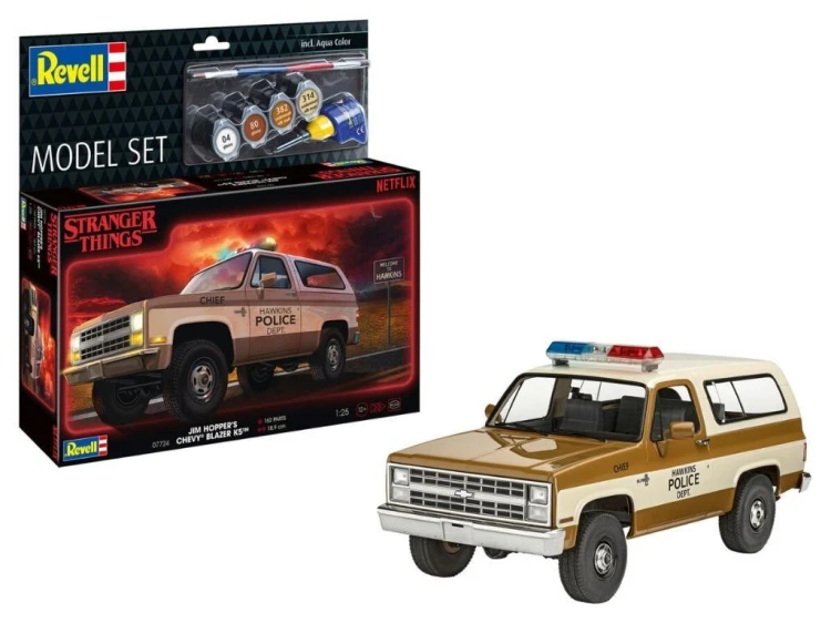 Model Set - Jim Hoppers Chevy Blazer K5: Stranger