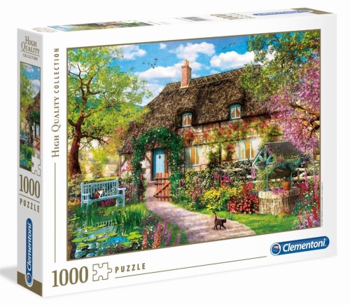 Puzzle 1000 HQ The Old Cottage, Clementoni