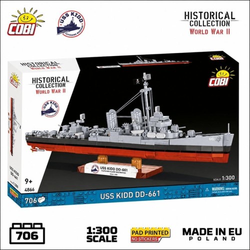 USS Kidd, Cobi