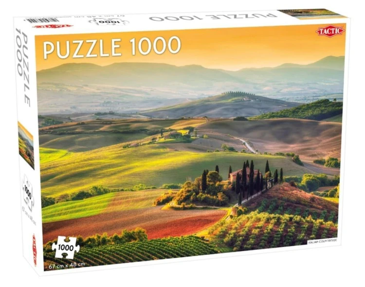 Puzzle 1000 Italian Countryside, Tactic