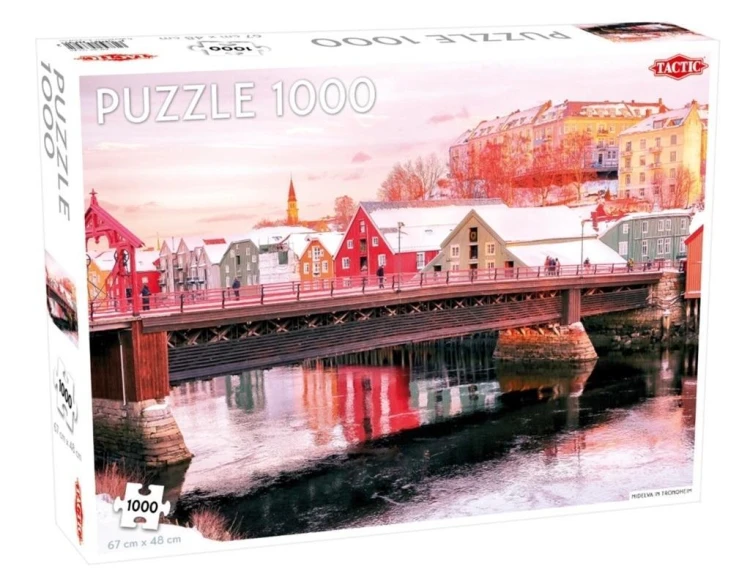 Puzzle 1000 Nivelda in Trondheim, Tactic