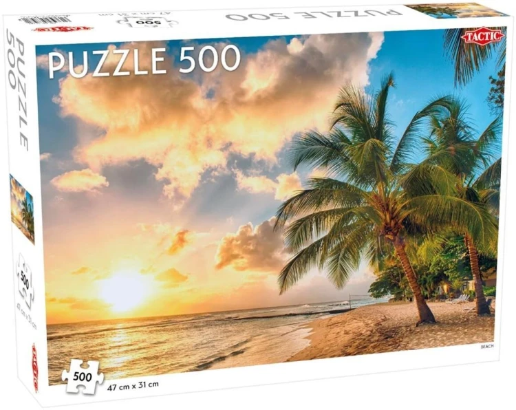 Puzzle 500 Plaża, Tactic