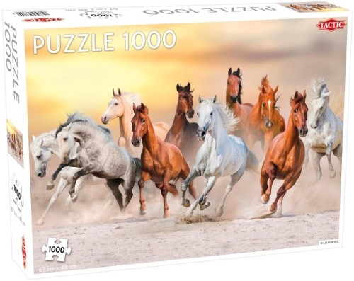 Puzzle 1000 Dzikie konie, Tactic