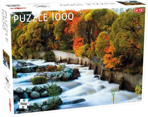 Puzzle 1000 Rzeka Vantaa, Finlandia, Tactic