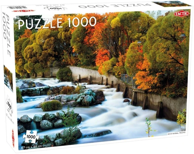 Puzzle 1000 Rzeka Vantaa, Finlandia, Tactic