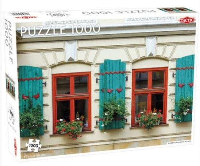 Puzzle 1000 Building in Krakow, Poland, Tactic