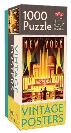 Puzzle 1000 Vintage New York, Tactic