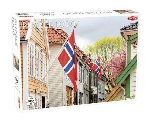 Puzzle 1000 Street in Bergen, Tactic