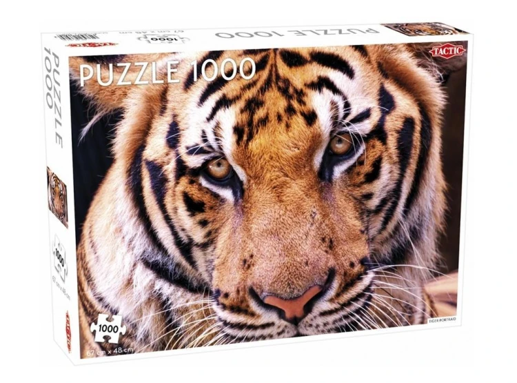 Puzzle 1000 Tygrys, Tactic