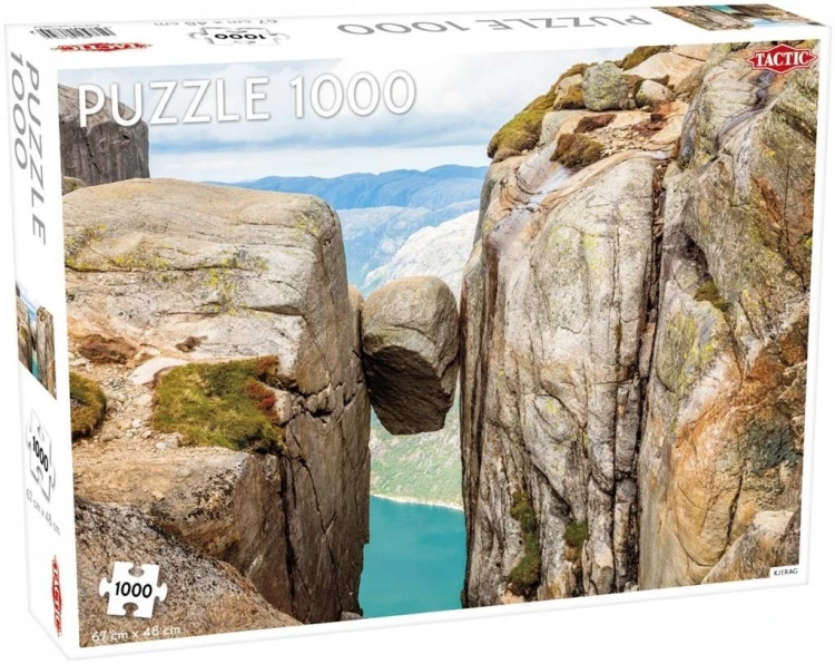 Puzzle 1000 Kjerag, Tactic