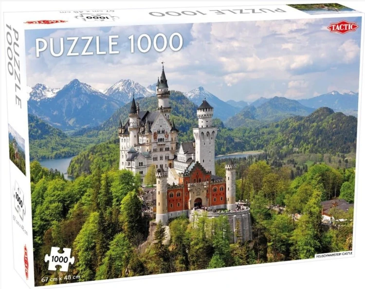 Puzzle 1000 Neuschwanstein Castle, Tactic