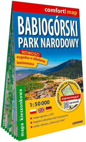 Comfort! map Babiogórski Park Narodowy 1:50 000