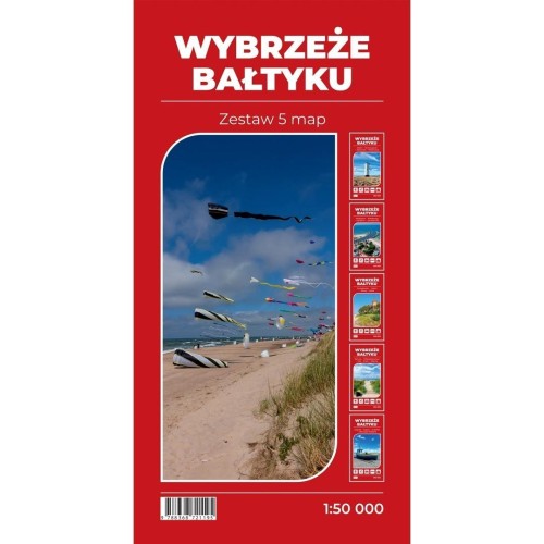 Wybrzeże Bałtyku 1:50 000 cz.1-5, praca zbiorowa