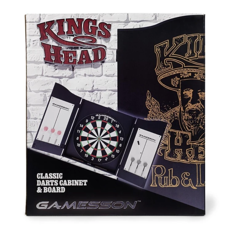 Zestaw do gry w rzutki Kings Head, Bex Sport