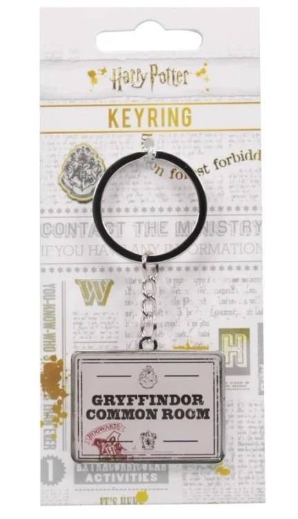 Harry Potter Brelok metalowy - Gryffindor Room
