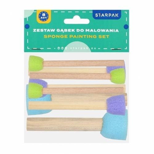 Gąbki do malowania 8szt, STARPAK