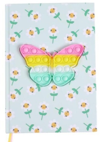 Notatnik z nadrukiem motyl, GoParty