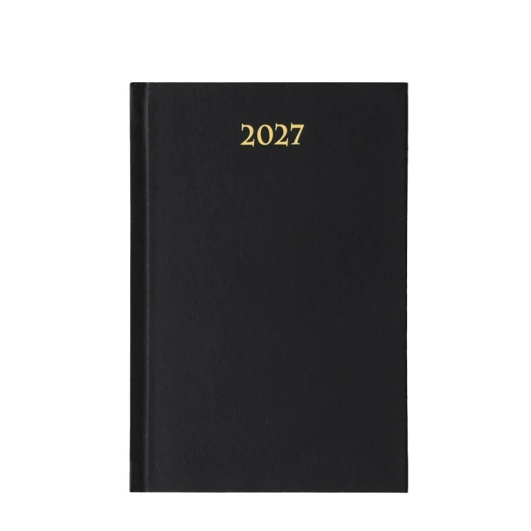 Terminarz 2027 dzienny A5 Divas czarny