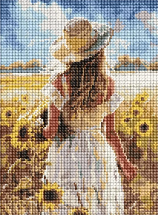 Diamentowa mozaika - W stronę słońca 30x40cm