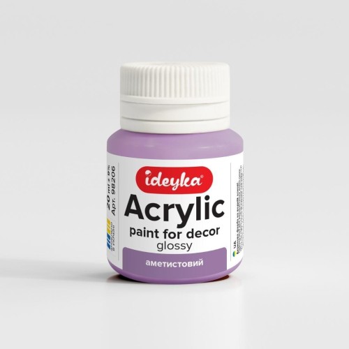 Farba akrylowa Amethyst 20ml, Ideyka