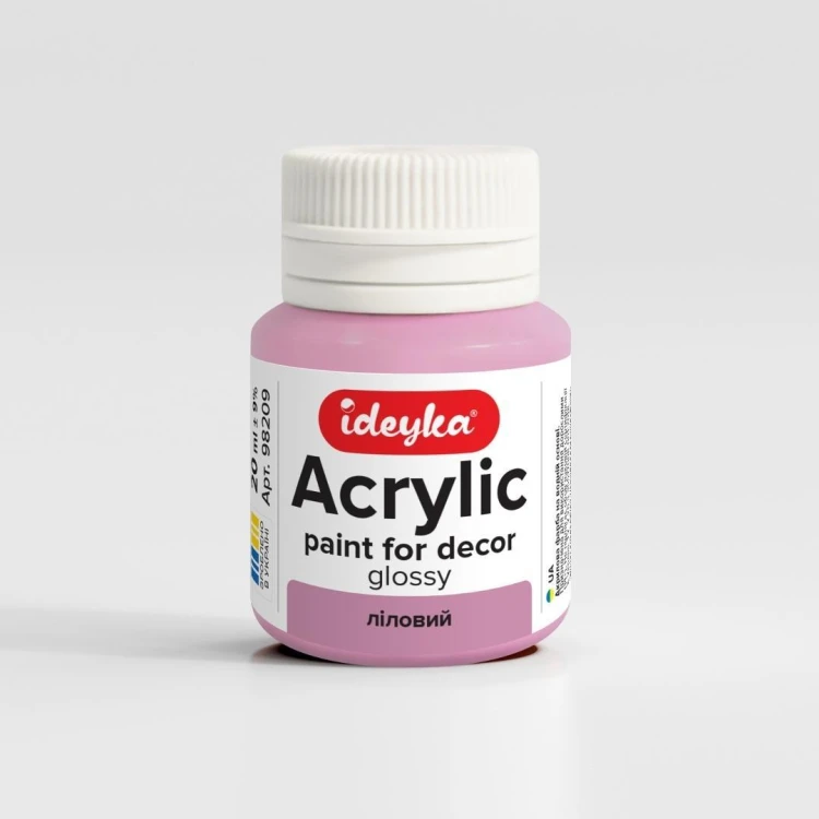 Farba akrylowa Liliowy 20ml, Ideyka