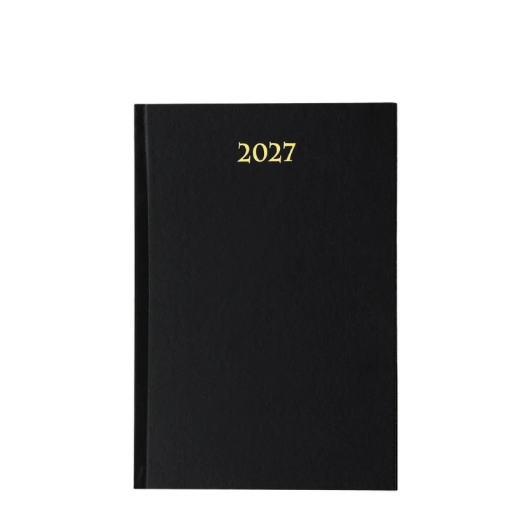 Terminarz 2027 dzienny B6 Divas czarny