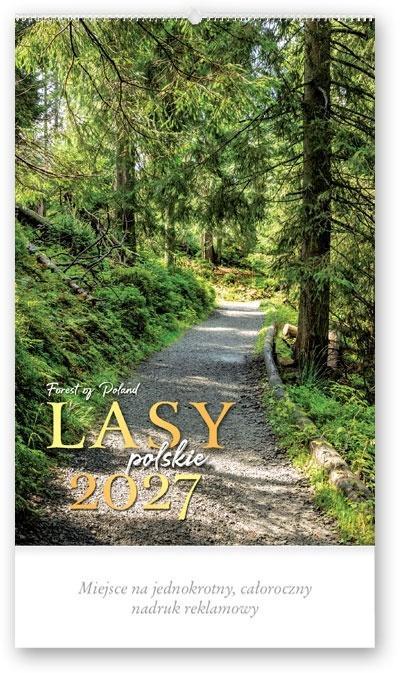 Kalendarz 2027 reklamowy Lasy polskie