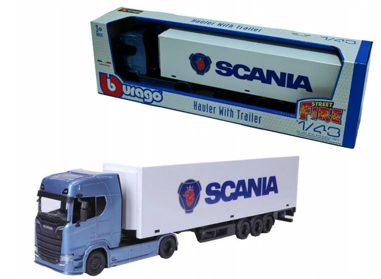 Street Fire Scania 1:43 BBURAGO, BBurago