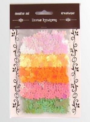 Zestaw cekiny kwiatki 30g, Galeria Hobby