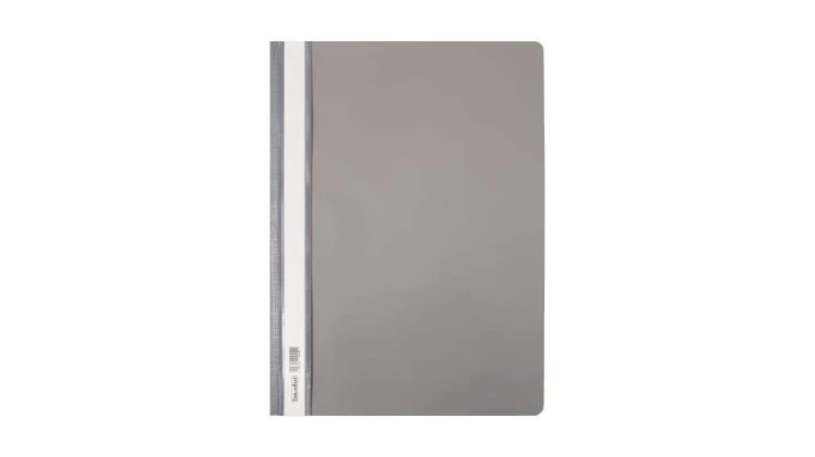 Skoroszyt twardy PVC szary (10szt), Biurfol