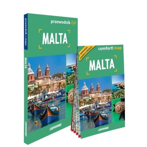 Malta light: przewodnik + mapa w.2025