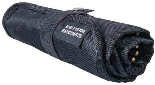 Etui czarne na kredki 24szt, Koh-I-Noor