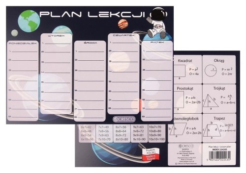 Plan lekcji A5 Kosmonauta (25szt), Cresco