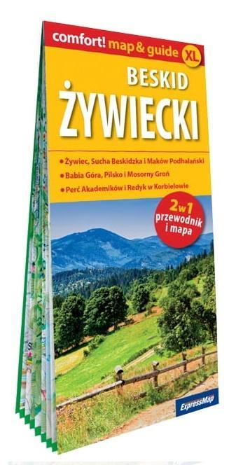 Comfort! map Beskid Żywiecki 2w1, praca zbiorowa